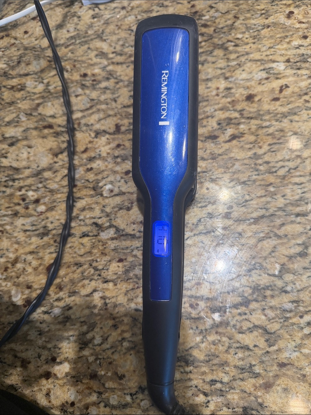Remington Blue and Black 2” Hair Straightener - Sleek Styling Tool